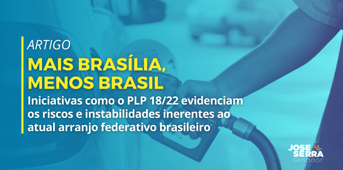 Mais Brasília, menos Brasil