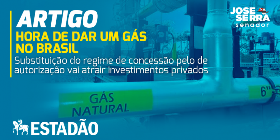 Hora de dar um gás no Brasil