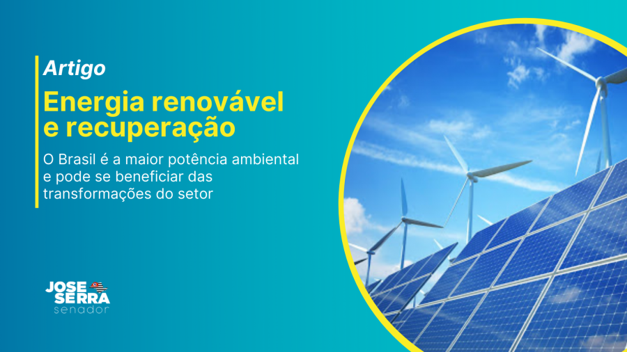 Energia renovável e recuperação
