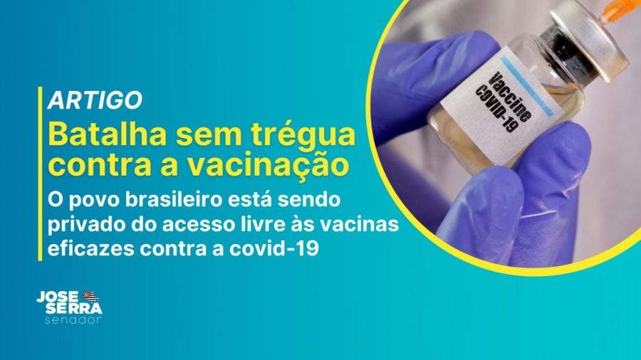 Batalha sem trégua contra a vacinação